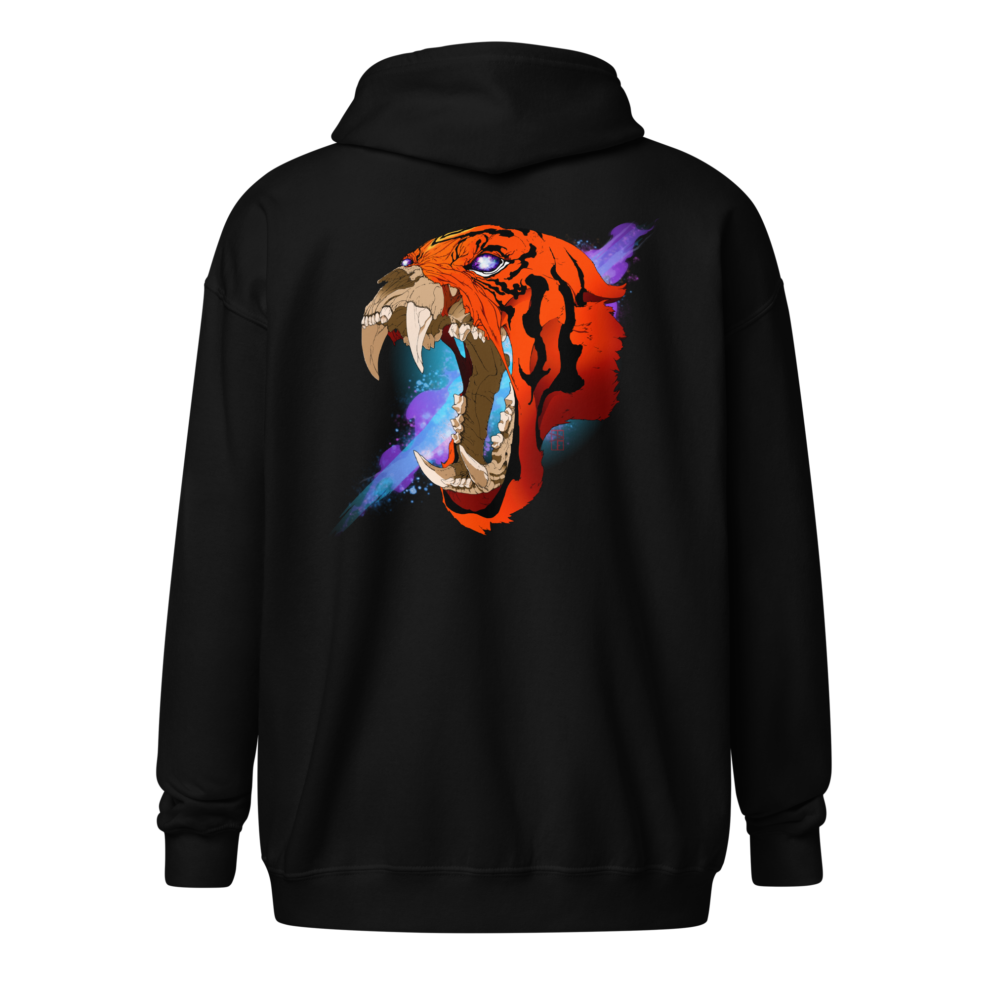 Cosmic Tiger Unisex heavy blend zip hoodie