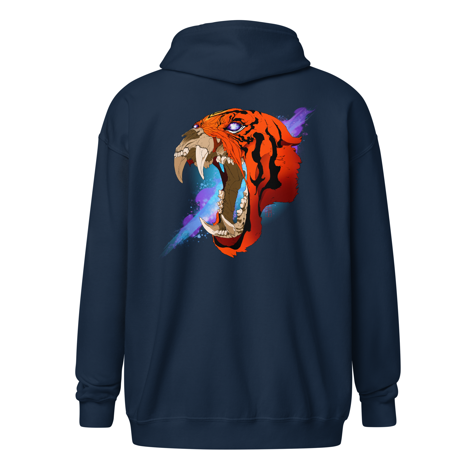 Cosmic Tiger Unisex heavy blend zip hoodie