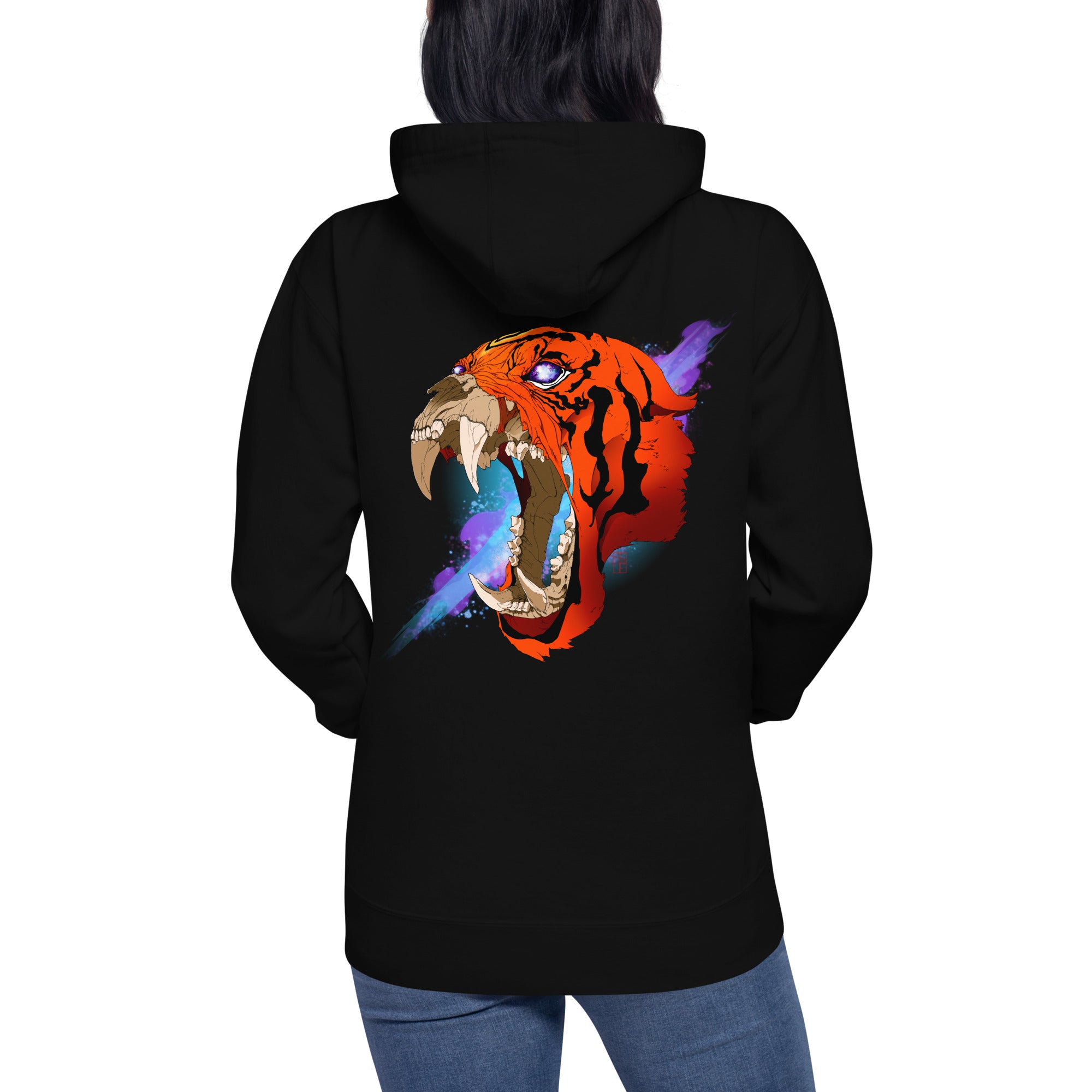 Cosmic Tiger Hoodie (Unisex )