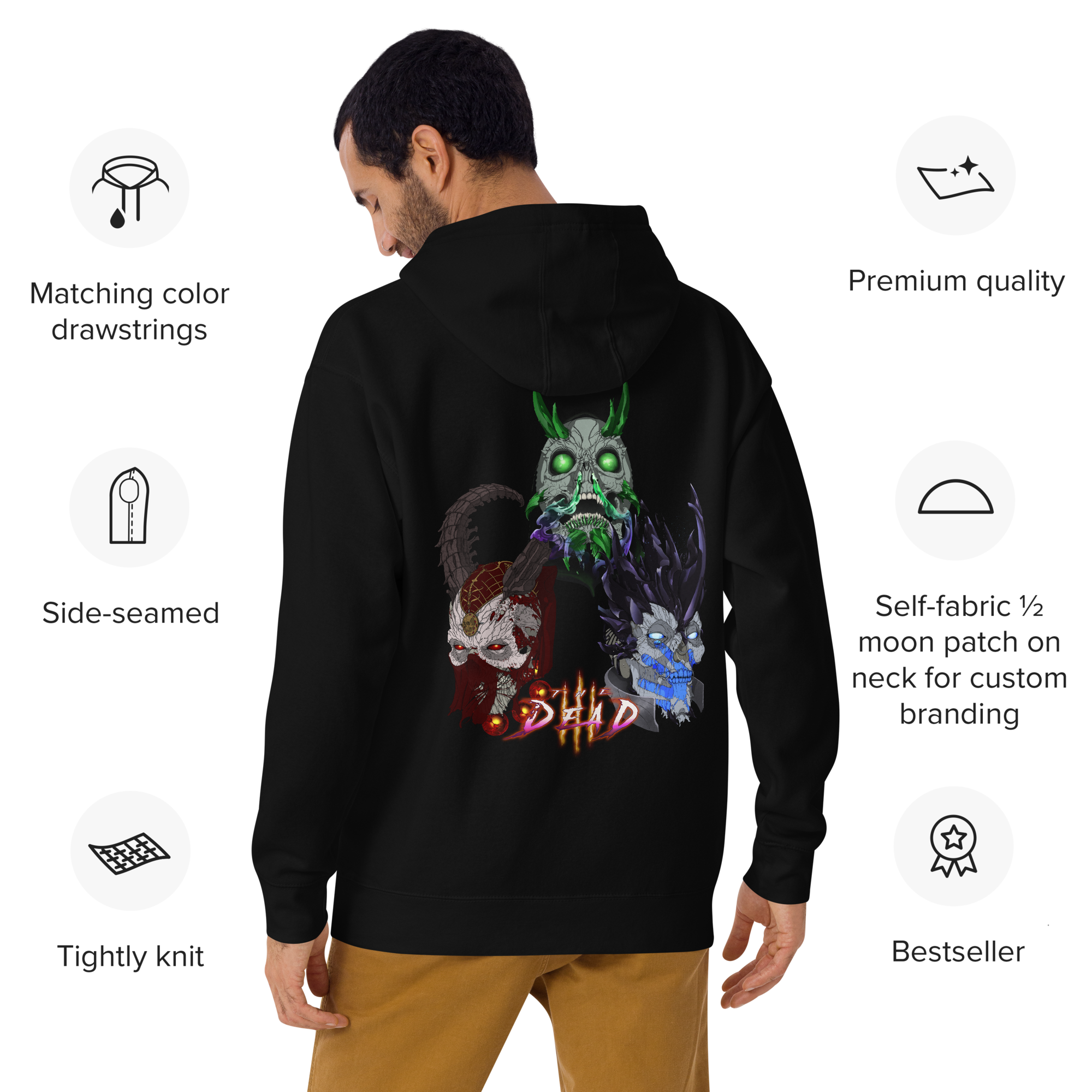 The Dead 3 Hoodie (Unisex )