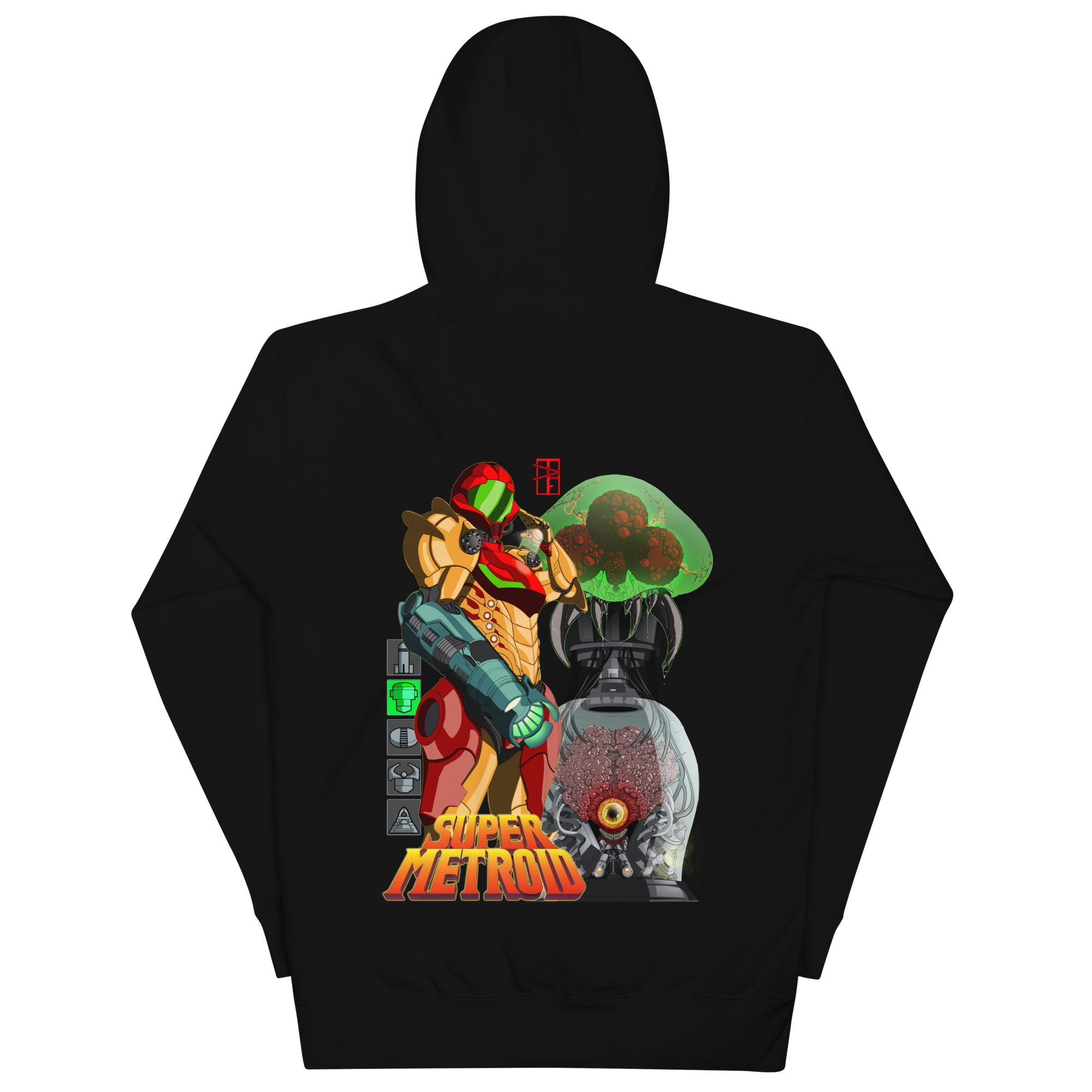 Samus Aran Bounty Hunter Hoodie (Unisex )