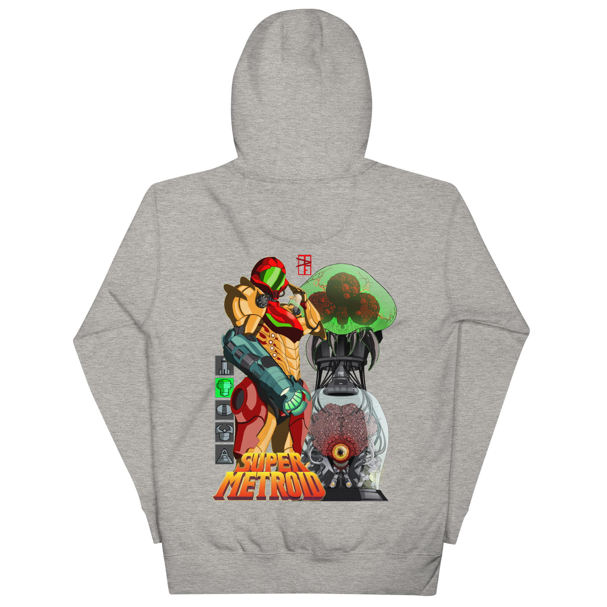 Samus Aran Bounty Hunter Hoodie (Unisex )