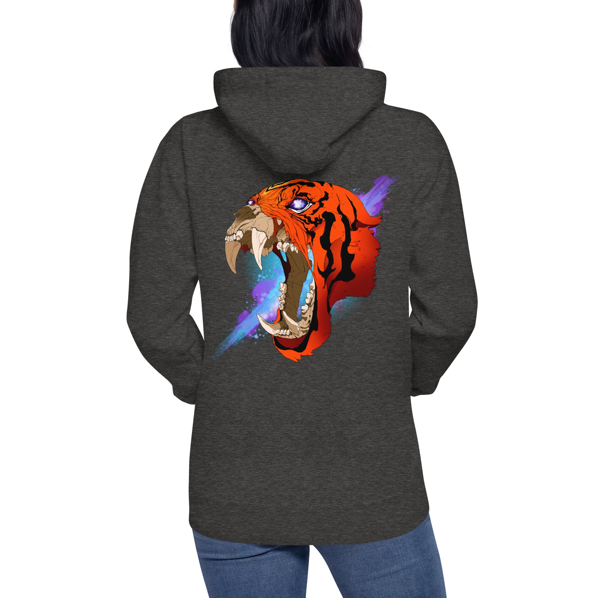 Cosmic Tiger Hoodie (Unisex )