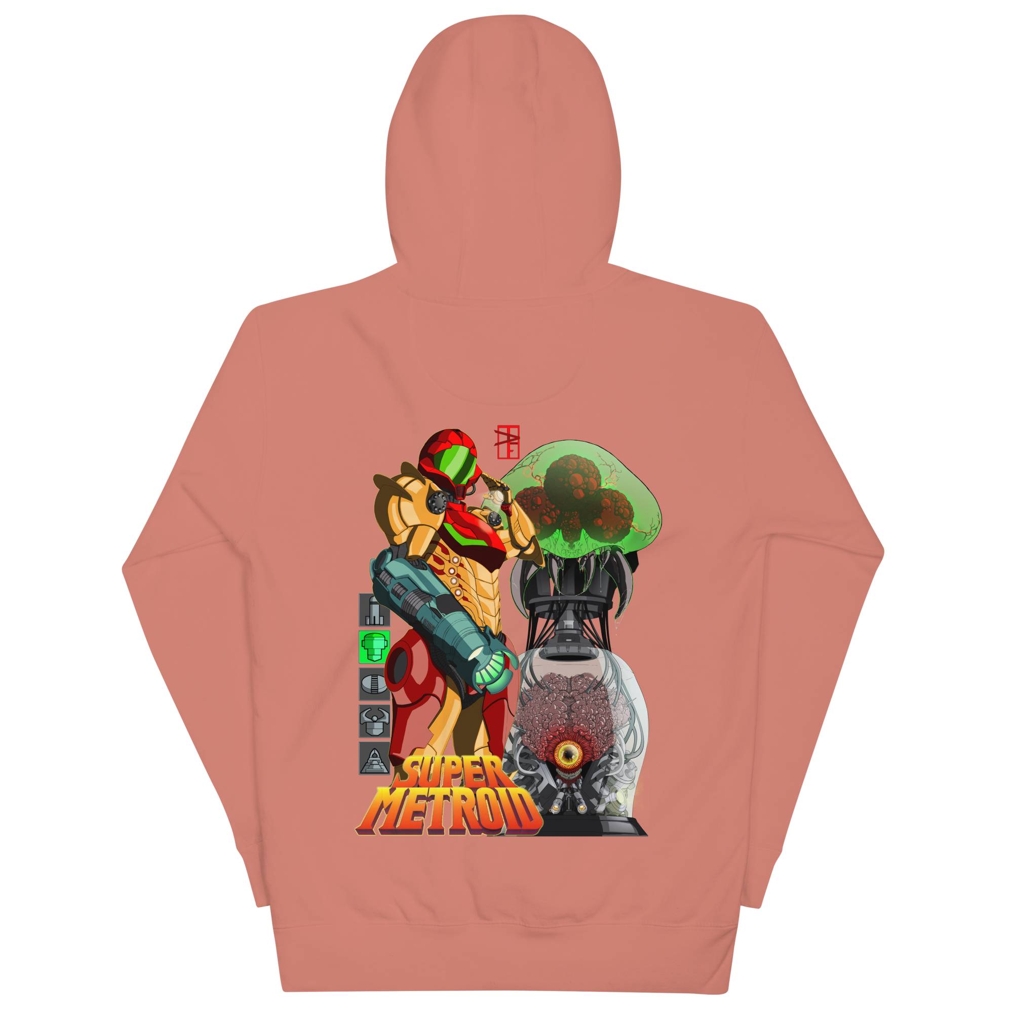 Samus Aran Bounty Hunter Hoodie (Unisex )