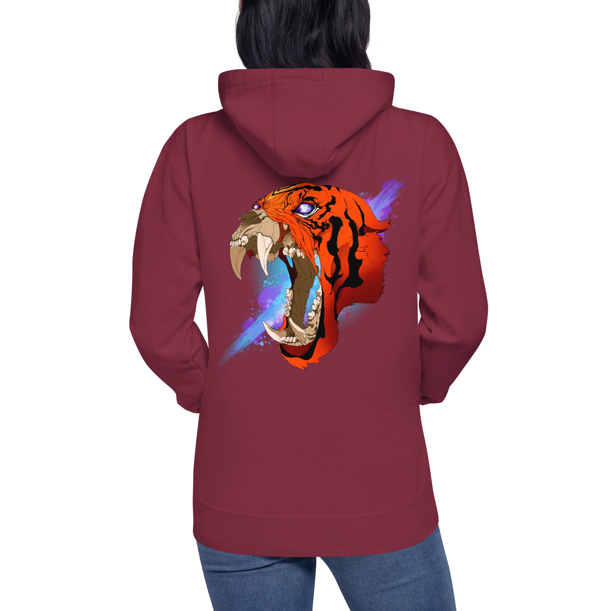 Cosmic Tiger Hoodie (Unisex )