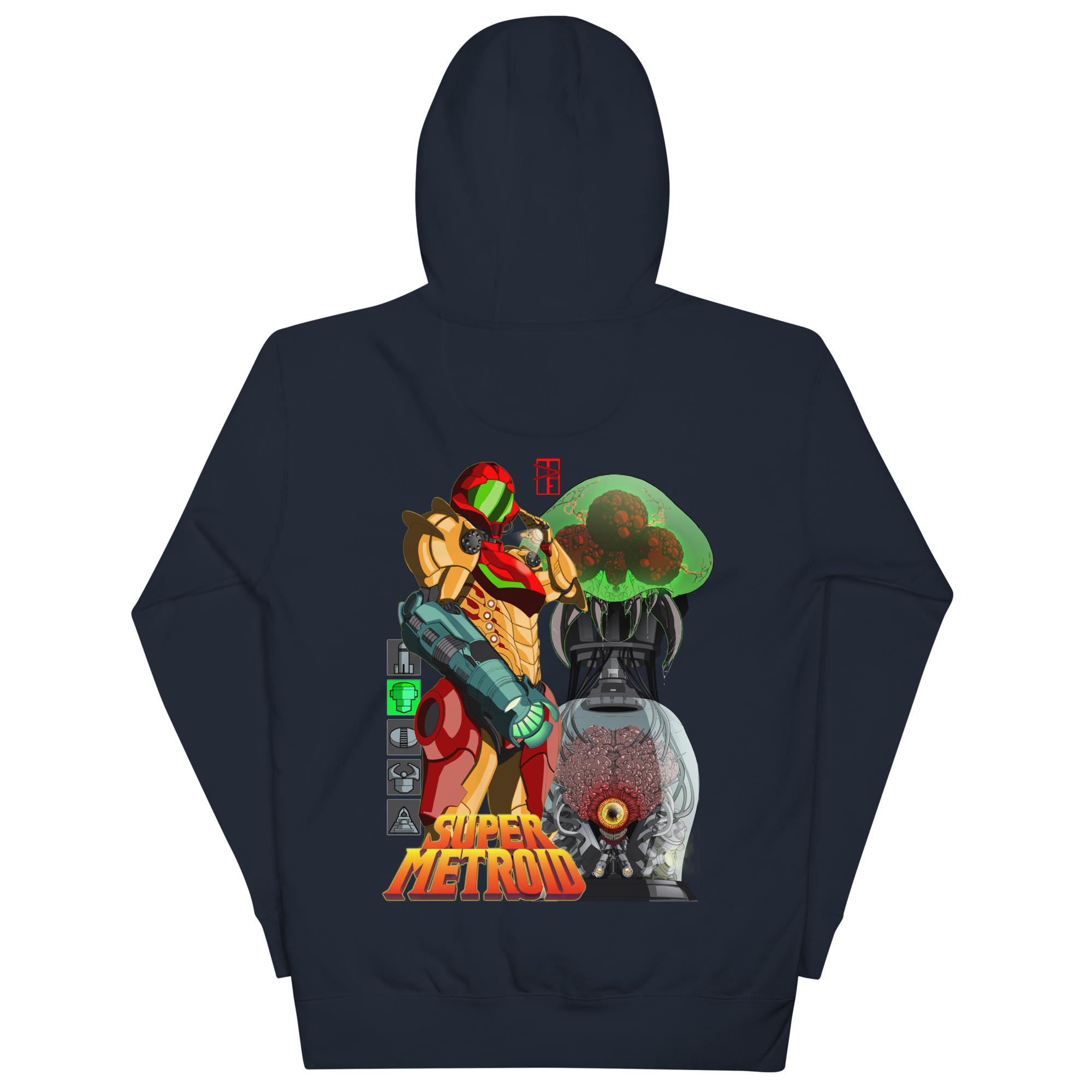 Samus Aran Bounty Hunter Hoodie (Unisex )