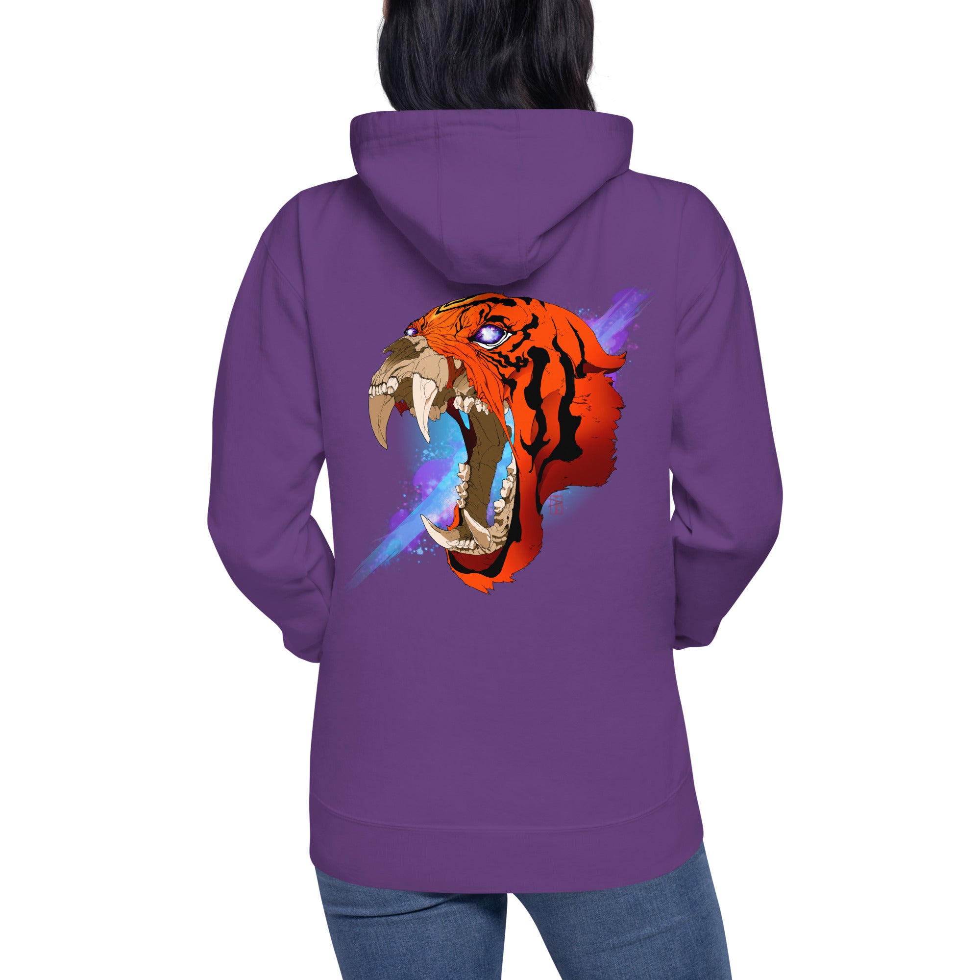 Cosmic Tiger Hoodie (Unisex )