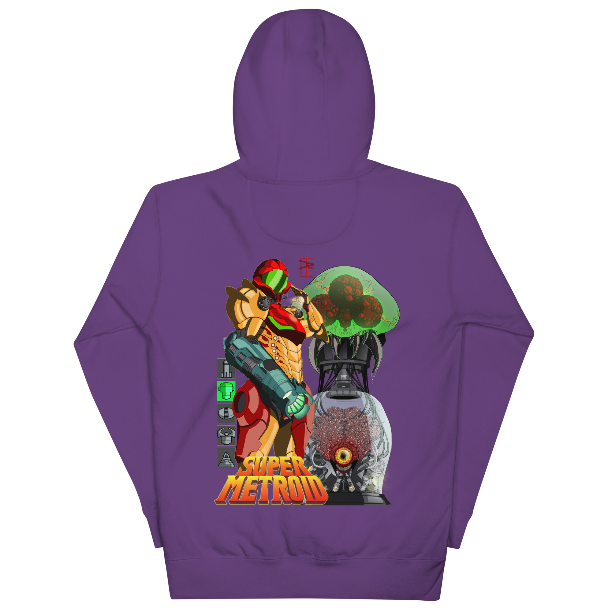 Samus Aran Bounty Hunter Hoodie (Unisex )