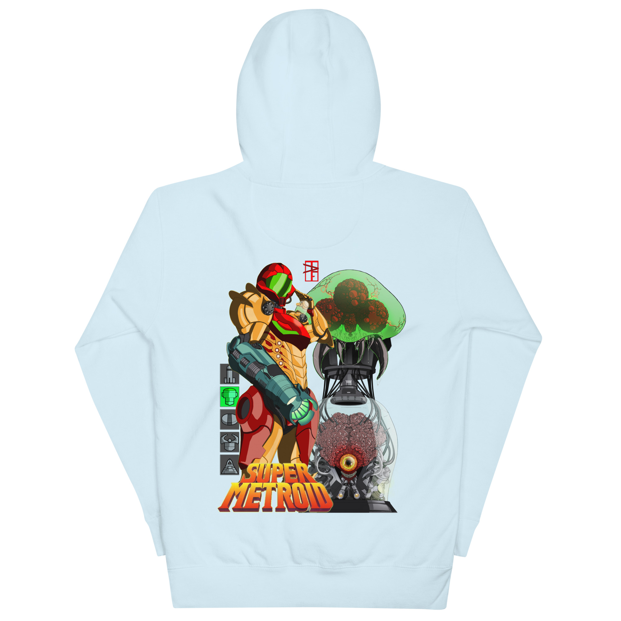 Samus Aran Bounty Hunter Hoodie (Unisex )