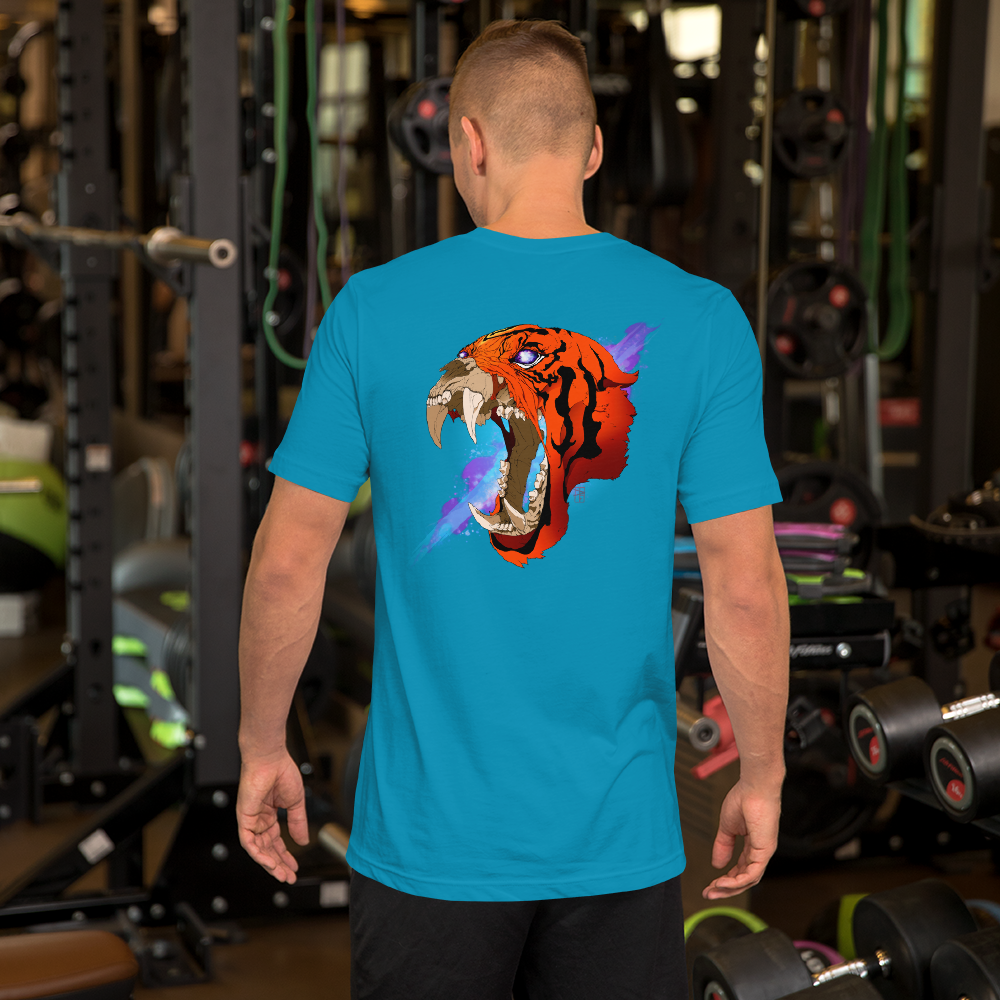 Cosmic Tiger Unisex t-shirt