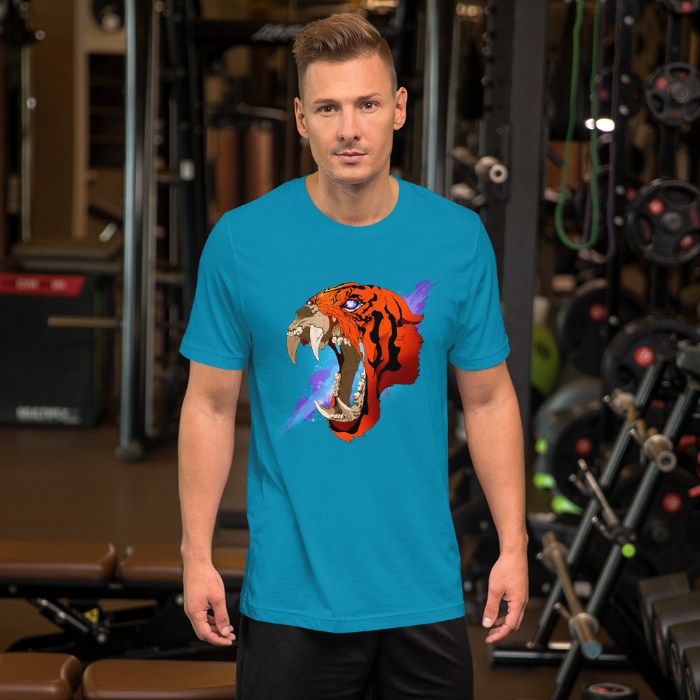 Cosmic Tiger Unisex t-shirt