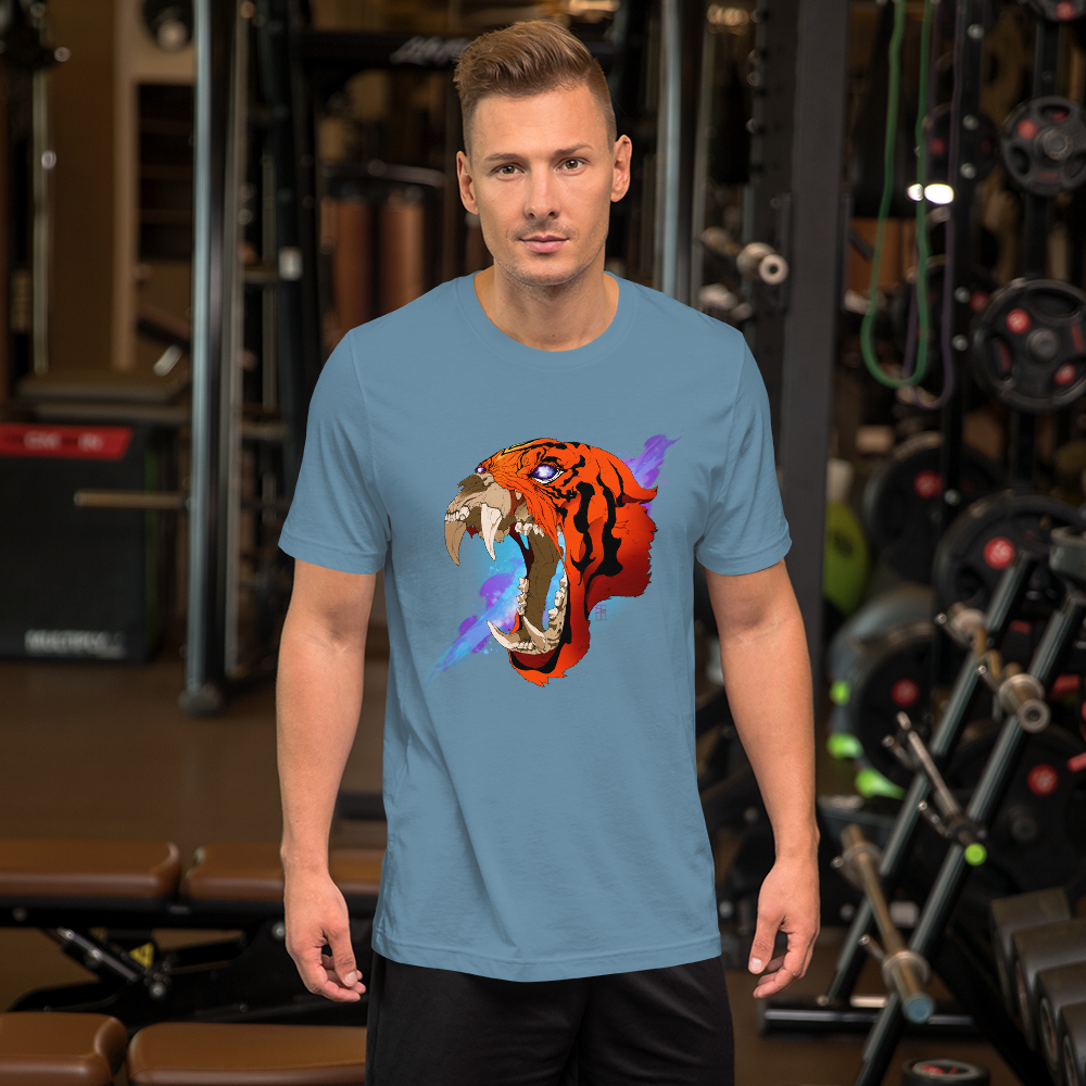 Cosmic Tiger Unisex t-shirt